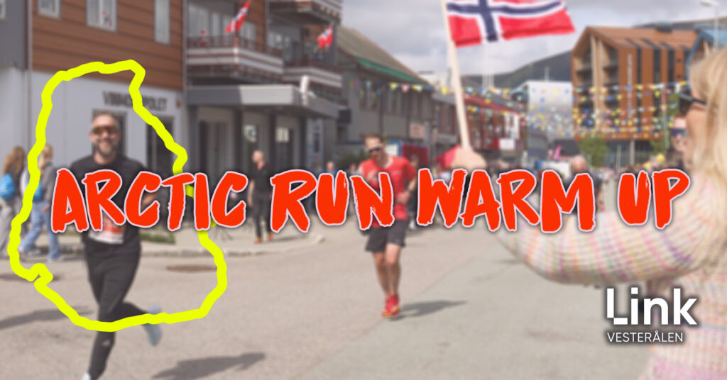 Arctic Run warm up med Link Vesterålen!